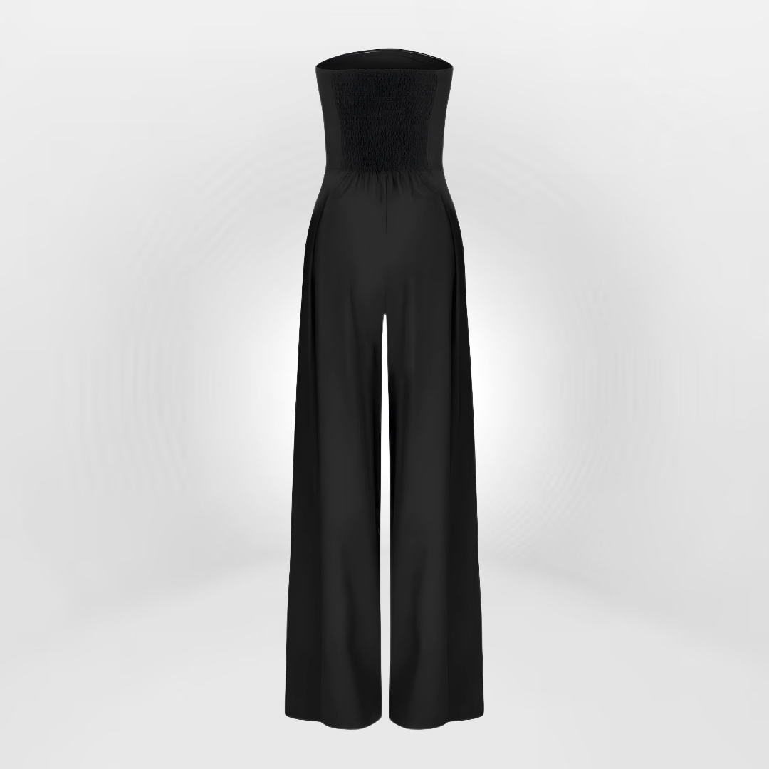 Eliza™ - Elegancka Sukienka z Szerokimi Nogawkami