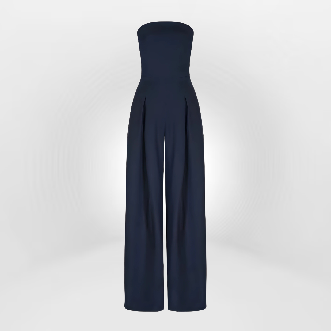 Eliza™ - Elegancka Sukienka z Szerokimi Nogawkami